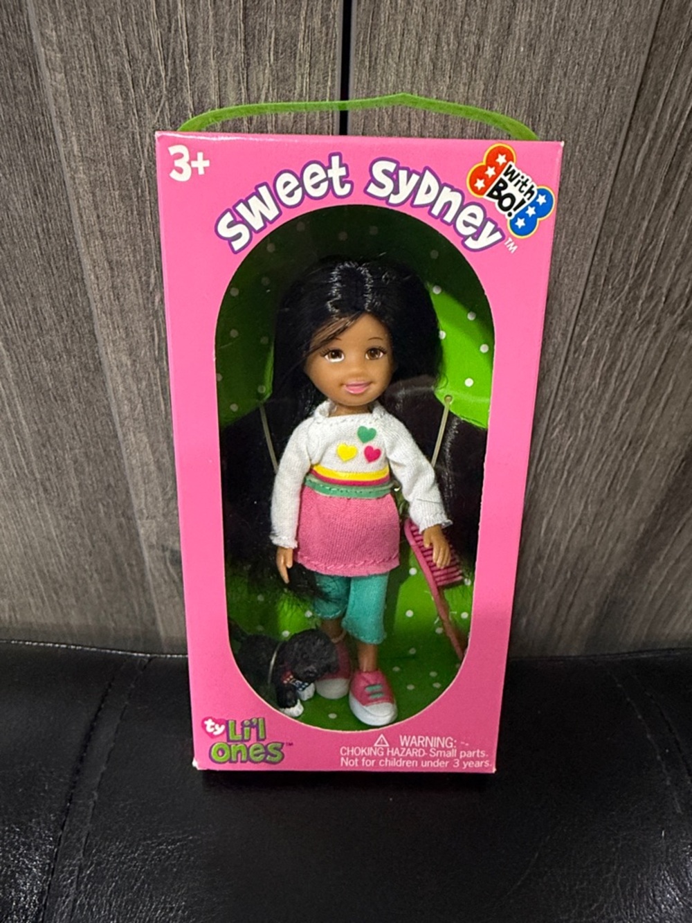 Retired Ty Li'l Ones Sweet Sydney & Dog Bo Lil Ones Doll New Original Box